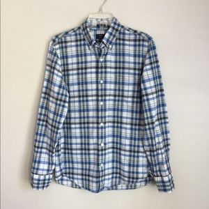 J. Crew Slim Size M Plaid Men’s Long Sleeve Shirt